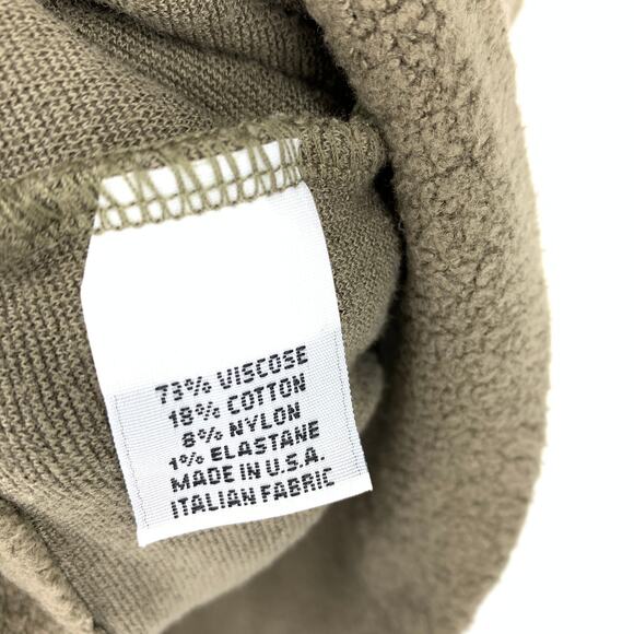 Bryn Walker Women's Size M Open Front Cardigan Sweater Half Sleeve Olive - Picture 8 of 8